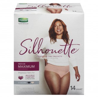 Depend Silhouette Maximum Absorbency Underwear for Women